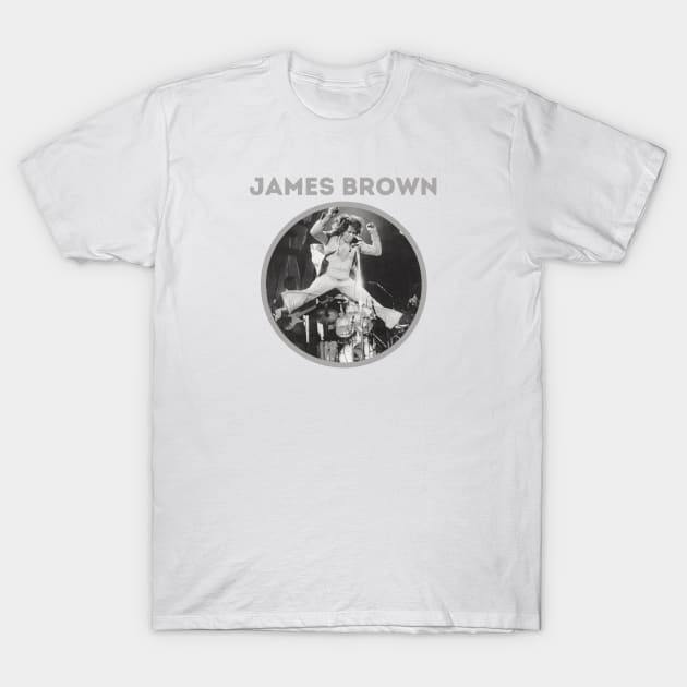 james ll grey jump T-Shirt by claudia awes